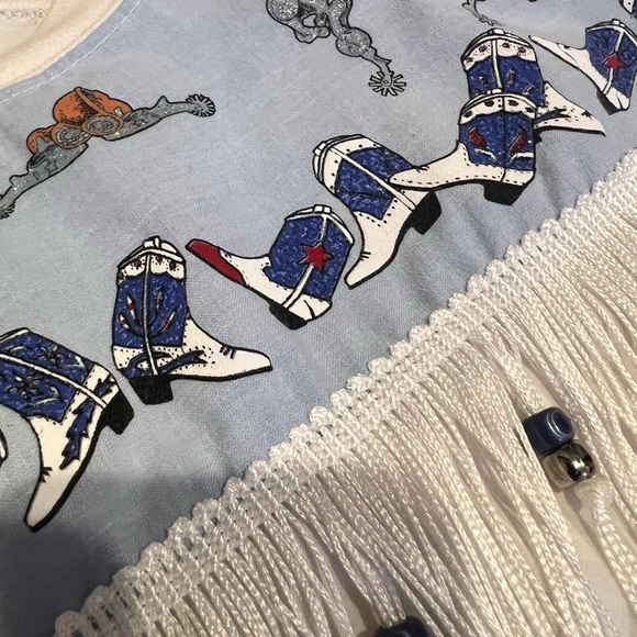 Vintage Tony ward cowboy blouse - Picture 4 of 7